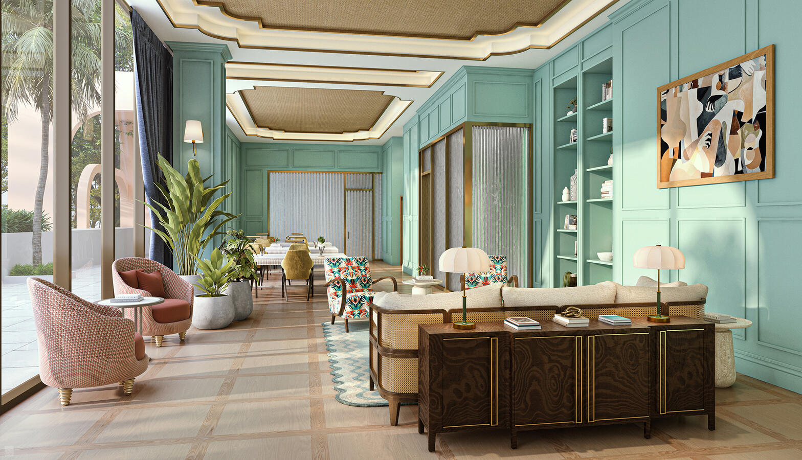 Lobby & Reception